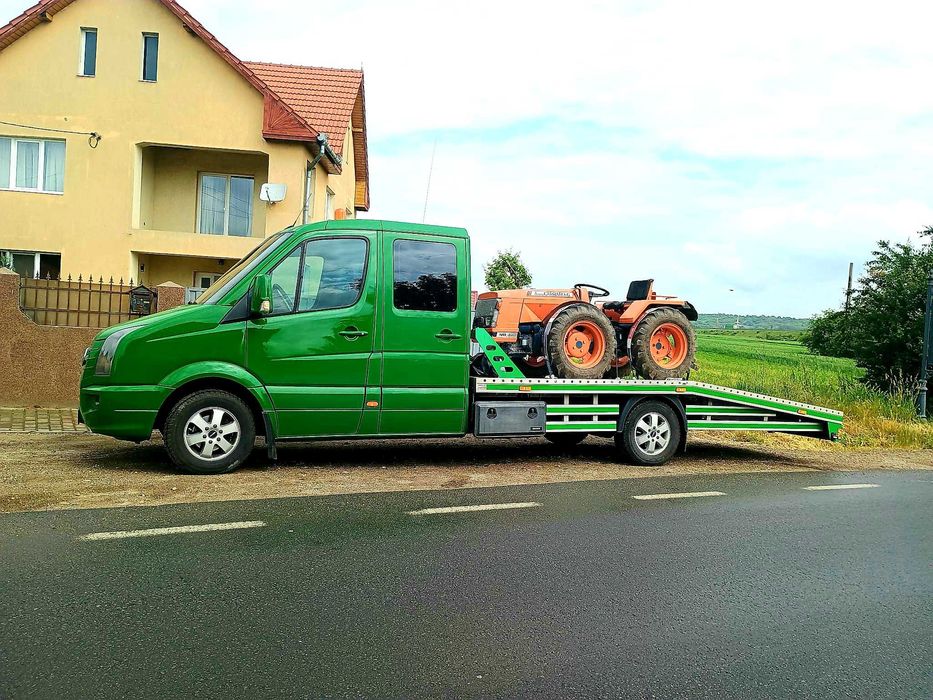 Tractari auto Cluj Napoca non-stop / Transport platforma / Remorcare