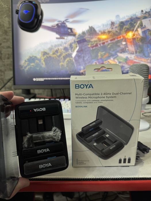 Продается Микрофон Boya Link черный