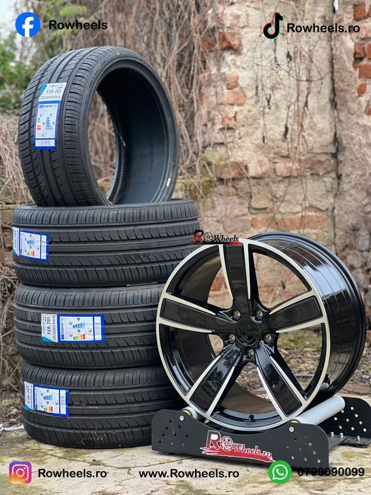 Jante Porsche 21 R21 Porsche Panamera porsche cayenne Roti Porsche R21 in doua latimi cu anvelope vara/iarna inclus