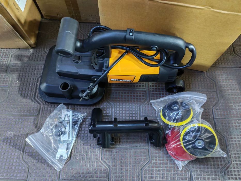 Шлифовальная машина с четырьмя головками