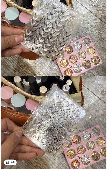 маникюрный столик со всеми материалами