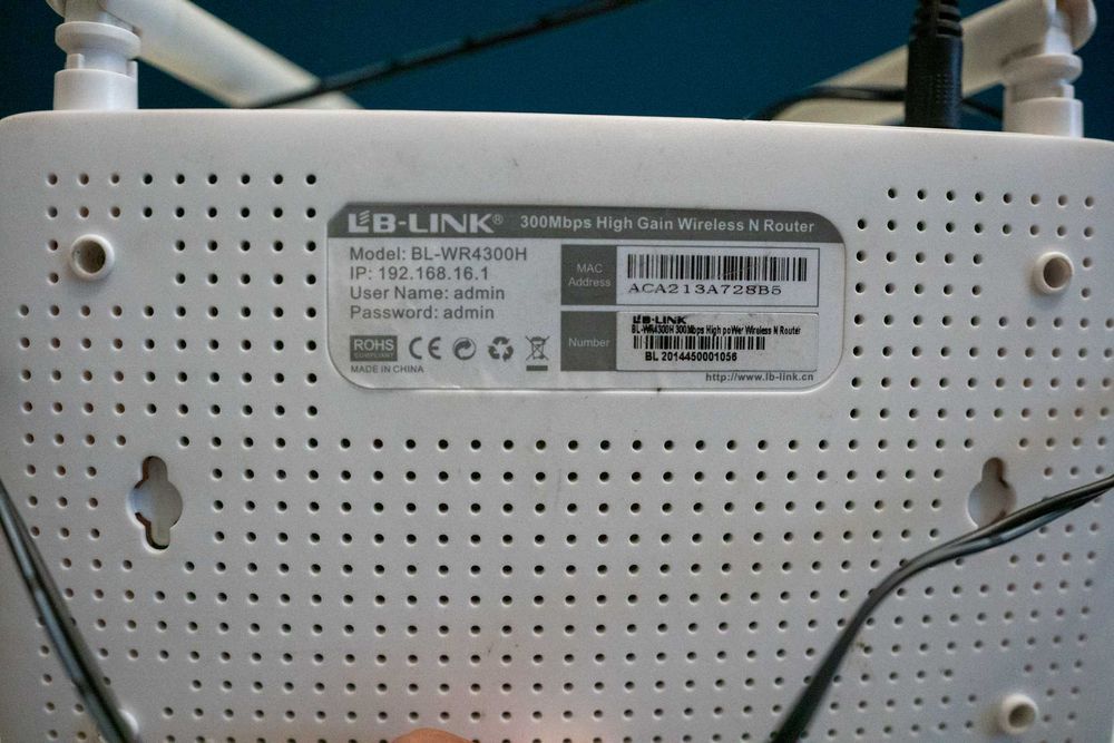Router Wifi LB Link 4 antene