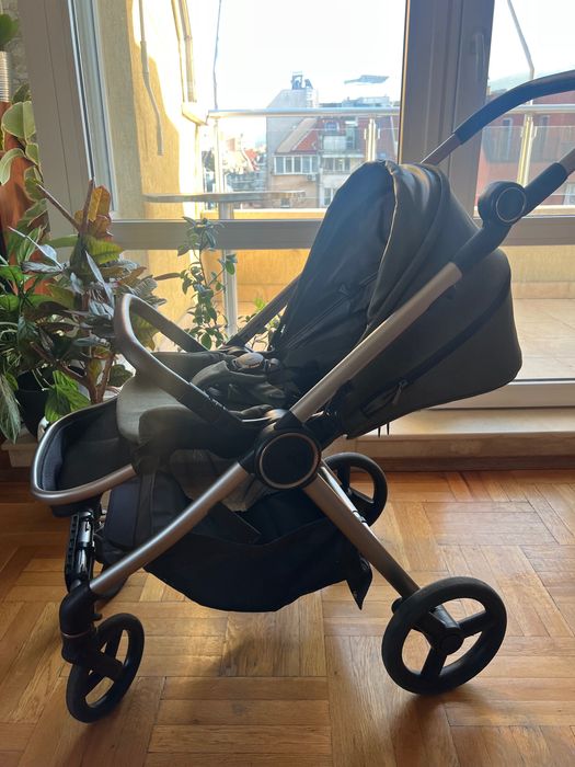 Anex IQ Premium Green 3 в 1 бебешка количка - кош, седалка и бъги