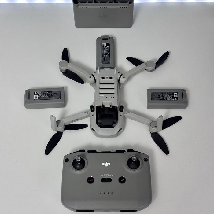 Drona DJI Mini 2 4K Fly More Combo | 3 baterii + Telecomanda RC-N1 |
