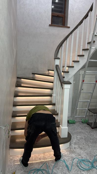 Рестоврация и покраска лестниц