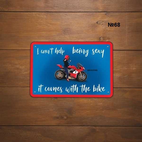 OXFORD метални табели мотор рокер мото крос чопър моторист сервиз