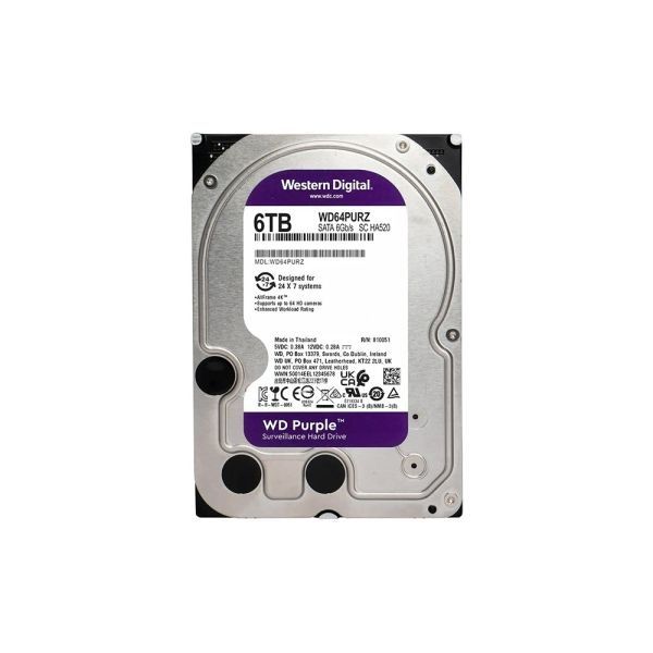 WD Purple 6 tb . HDD