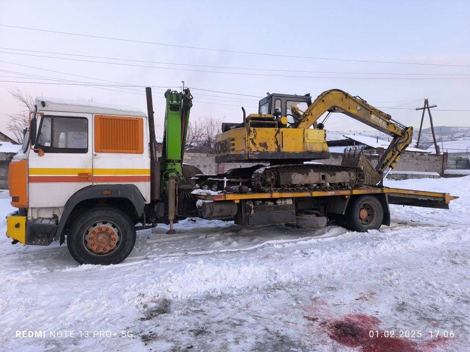Услуги мини  экскаватора 7.5 тон