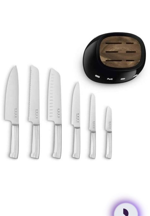 Smeg ножове с поставка