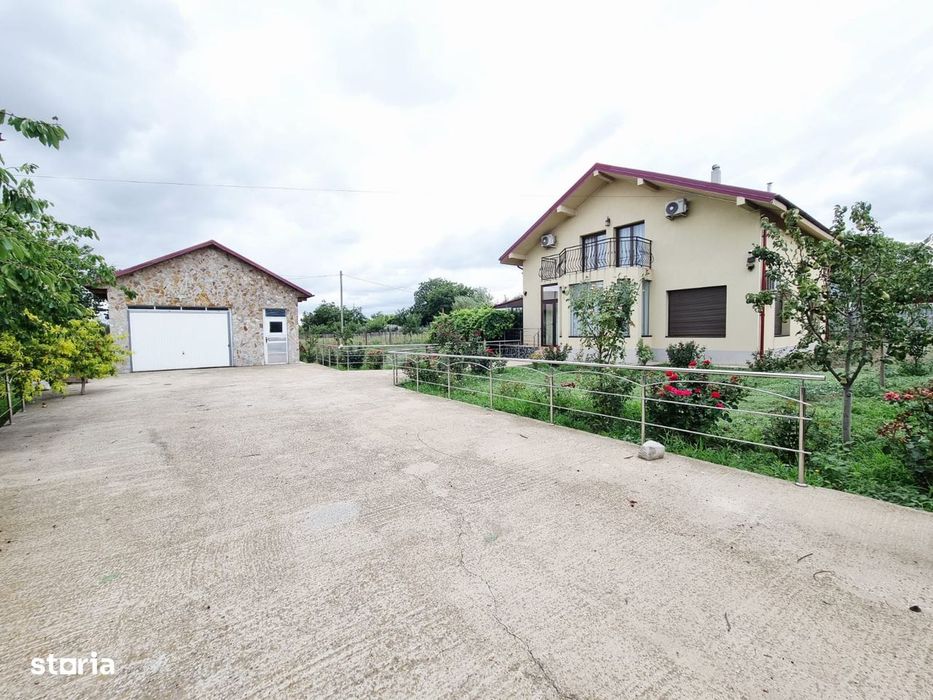 VILA  cu 3 dormitoare și teren generos 1380 mp Tulucesti, jud. Galați