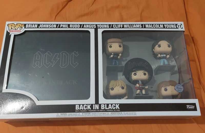 set figurine funko pop! ac/dc