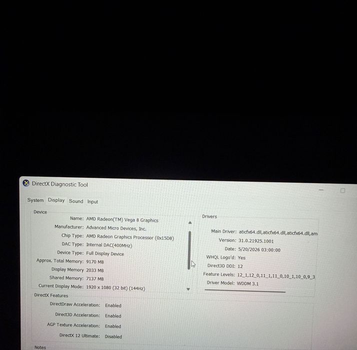 Laptop ACER Nitro 5