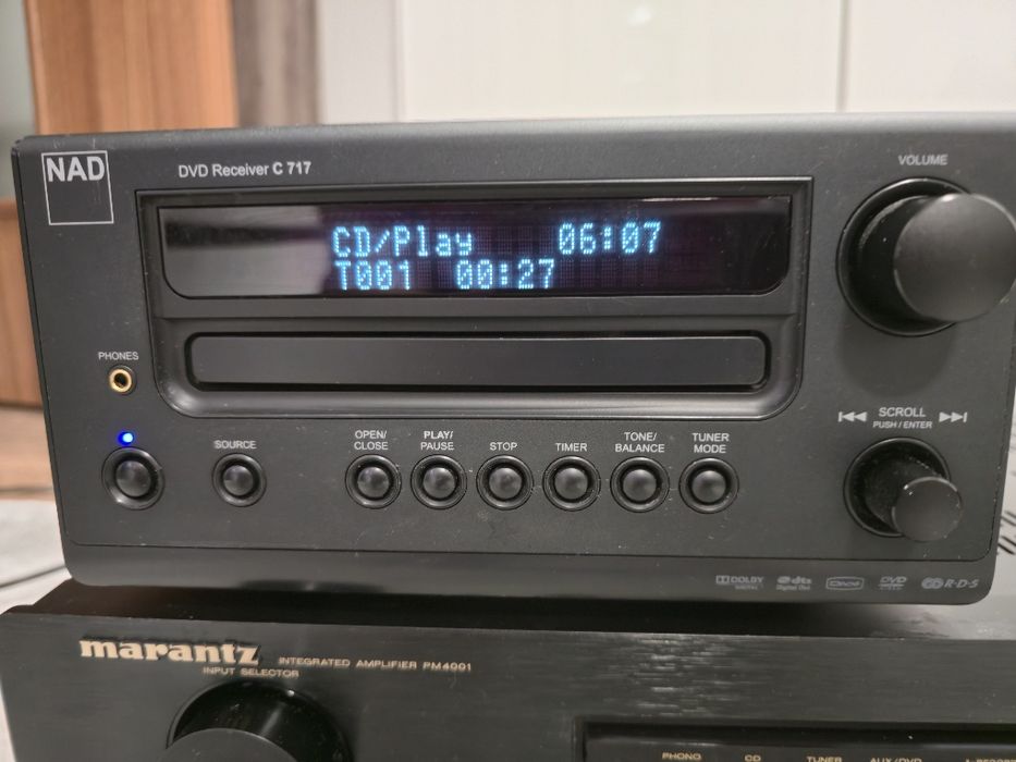 NAD DVD receiver C 717 amplificator
