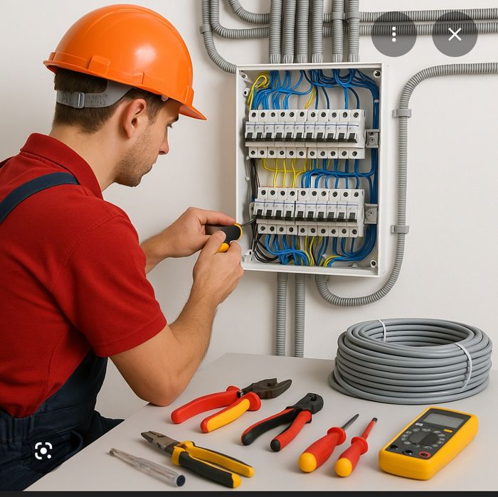 Электрик монтажные работы