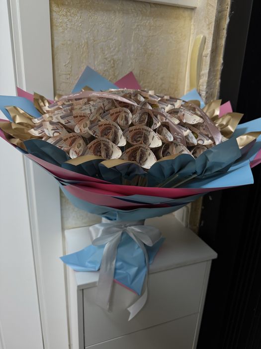 Денежный букет от 4000 тг