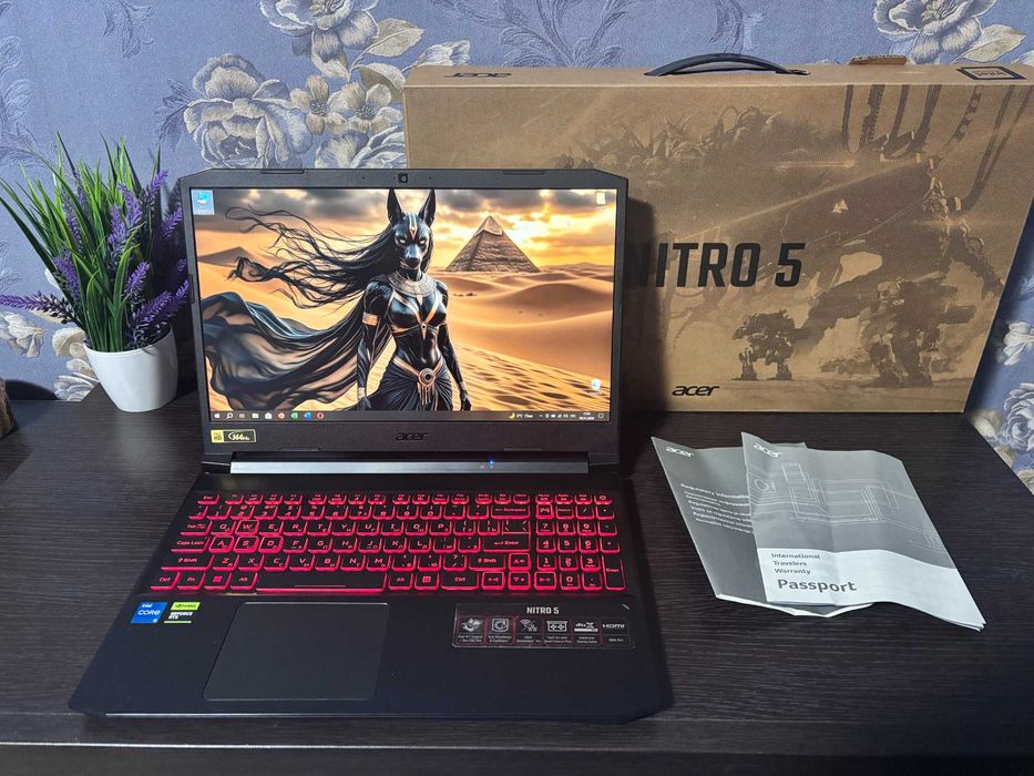 Acer Nitro 5. Core i5 11400h. RTX 3050.  Ssd 512gb. Ram 16gb.