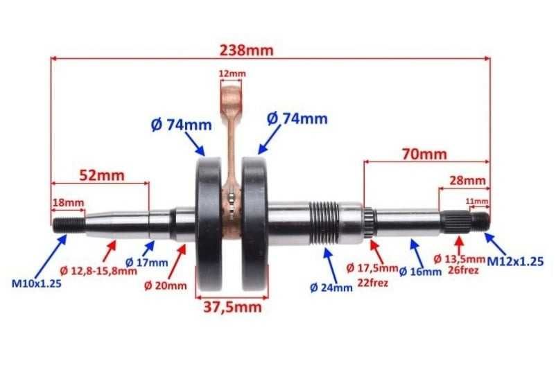 Ambielaj Scuter Aprilia Habana Suzuki Katana