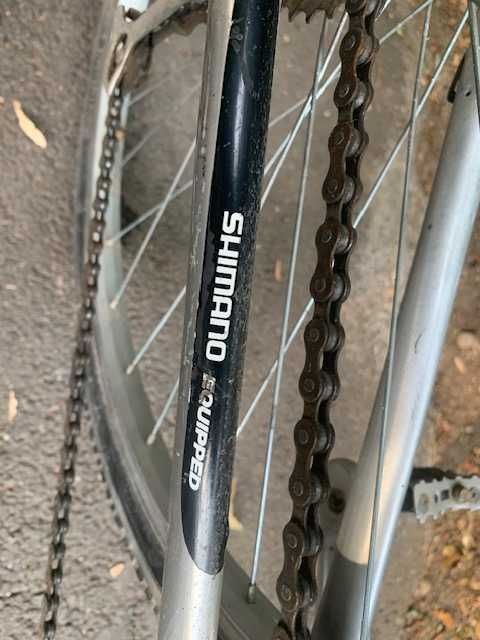 Bicicleta semicursiera city bike ALABAMA GENESIS frane Shimano merge sageata