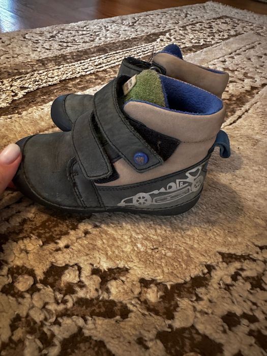 Ghete piele nr 23 …14 cm