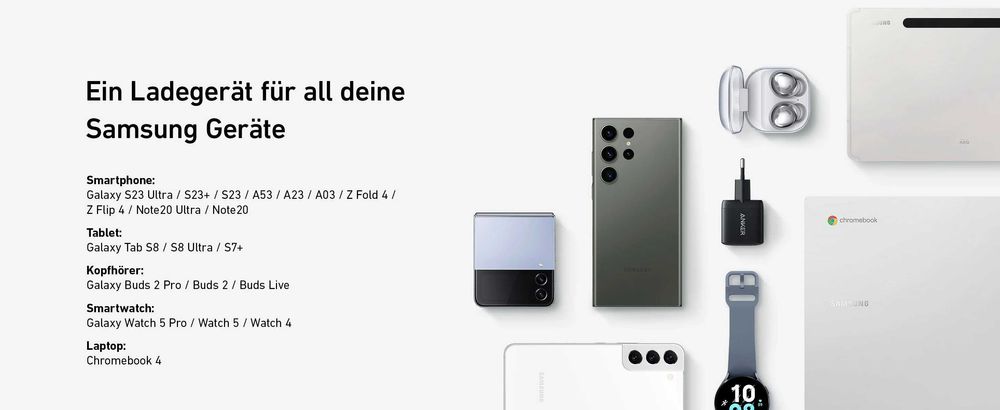 Anker 313 USB-C 45W, "Ace" зарядно за стена, черен цвят