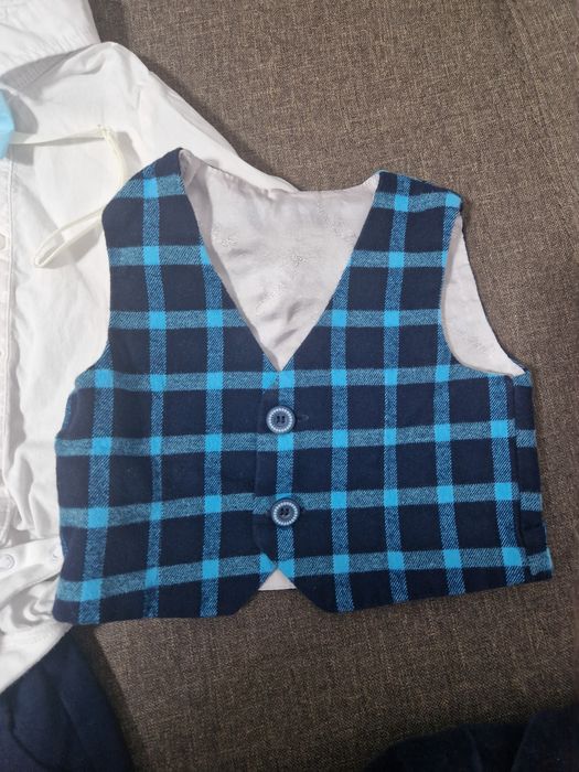 Costum botez Anne bebe baiat 3-6 luni