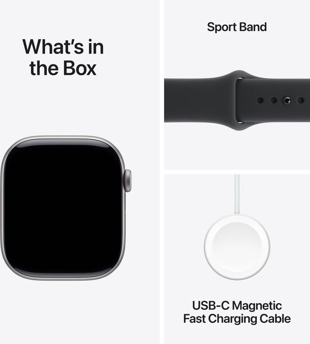 Apple Watch 11 46mm Space Gray Black GPS+ Celluar Гаранция 3 години