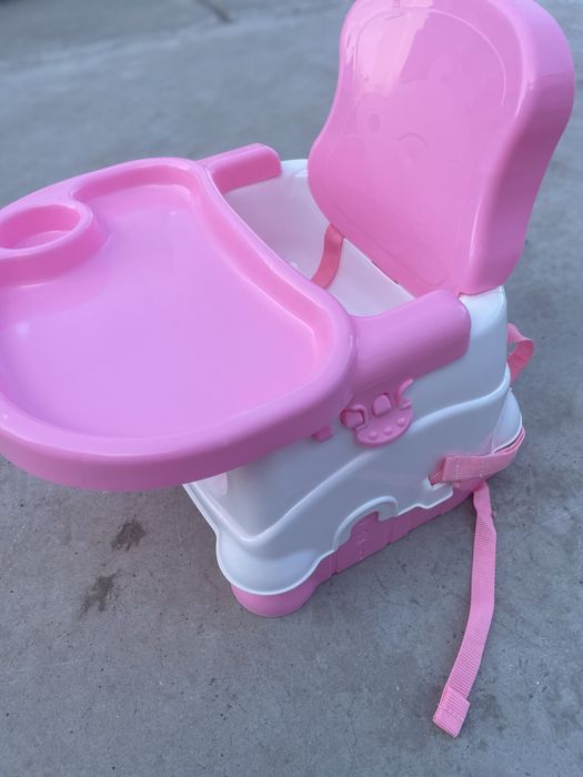 Scaun de masa Smart Baby Booster Pink
