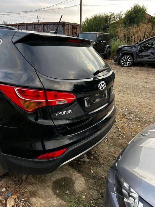 Bară spate completă Hyundai Santa Fe 2013