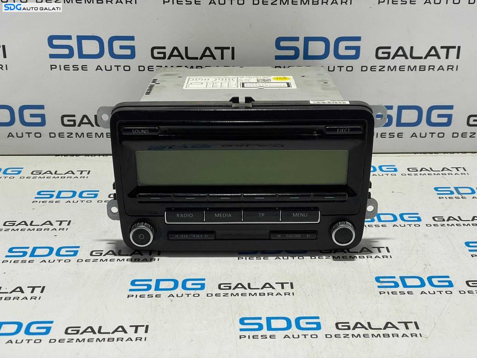 Unitate Radio CD Player RCD 310 Volkswagen Passat B6 2005 - 2010 Cod 1K0035186AA [L3084]