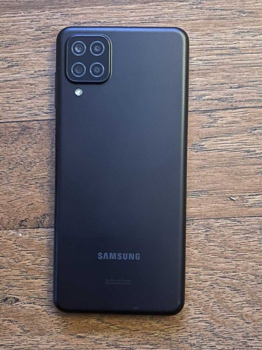 Samsung A12 black red