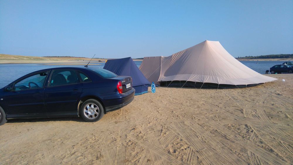 палатка Vergrote Zilvermeeuw