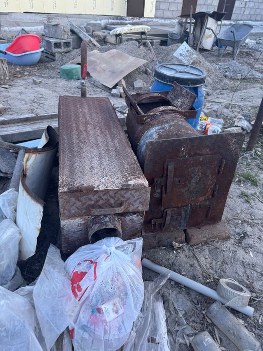 Печь для бани б/у в хорошем состоянии