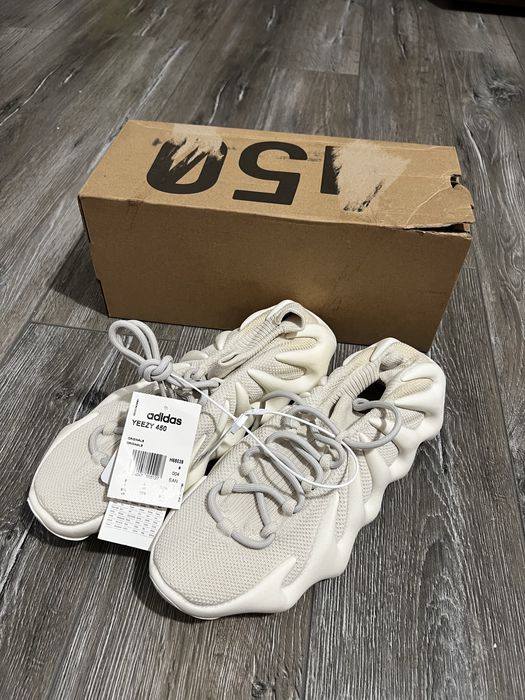 Adidas Yeezy 450 Cloud White - Marimea 43 1/3 (US 9.5) - NOI, cu etichete si cutie originala