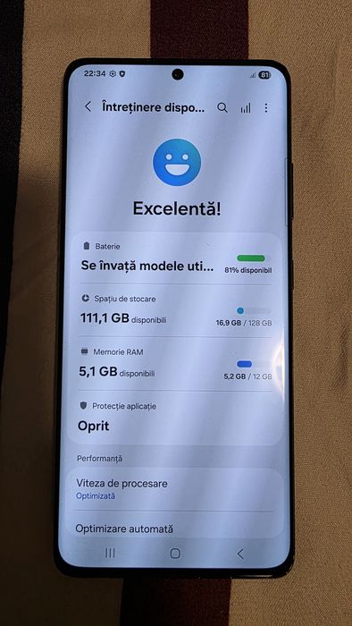 Vand sau schimb Samsung S21 Ultra 128 gb si 12 gb ram cu husa si cablu