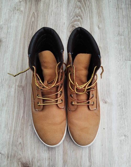 100% Оригинални унисекс боти от естествена кожа TIMBERLAND!