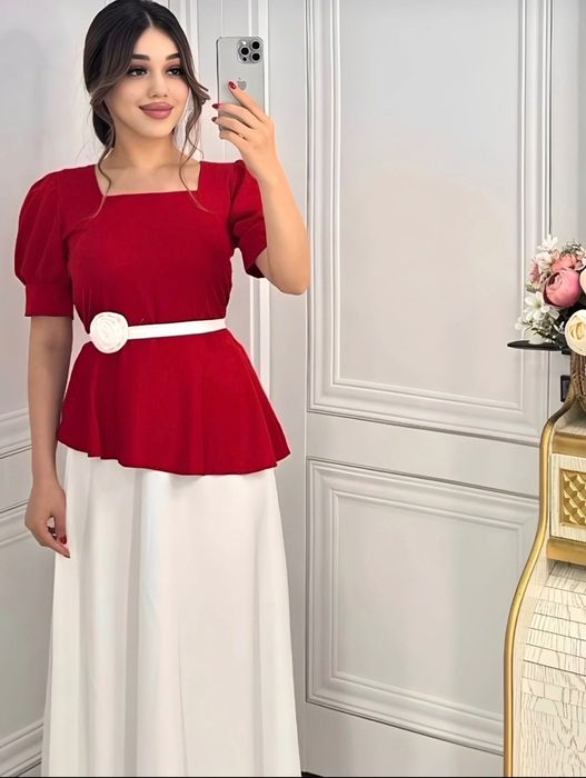 Нежное весеннее платье