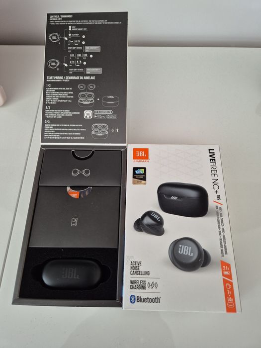 Casti audio In Ear JBL LIVE FreeNC+,Bluetooth