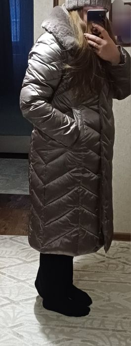 Продам пуховик зимний размер 52