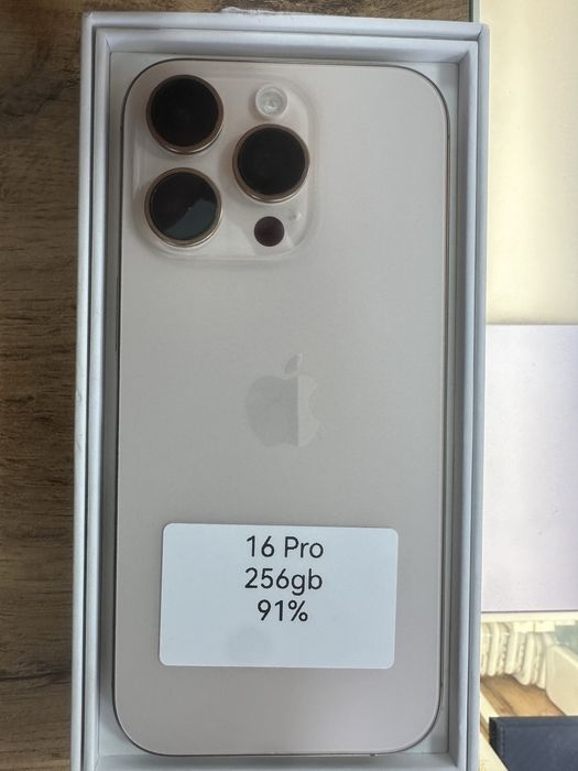 Айфон 16 Pro 256gb 91%