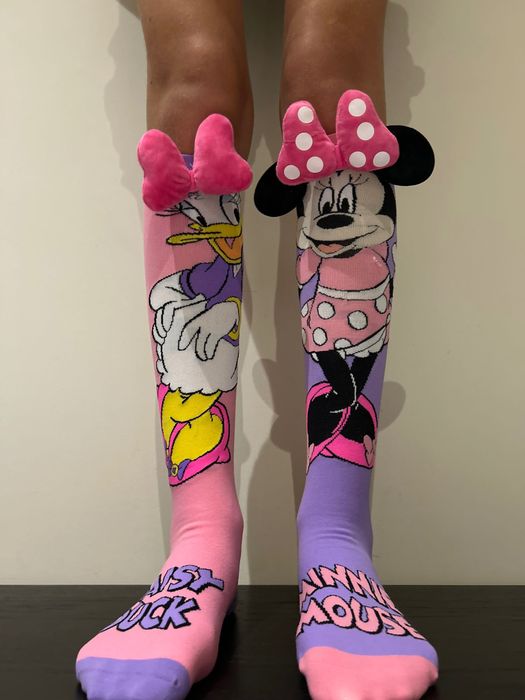 Детски чорапи Мини Маус и Дейзи с 3D ефект.
