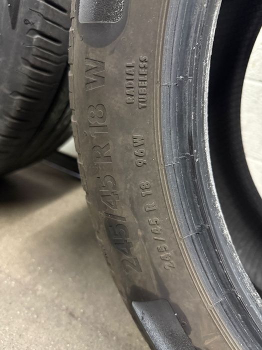 Caciucuri de vară Continental Ecocontact 245/45 R18 DOT2019