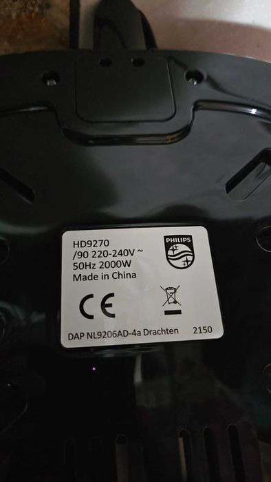 Friteuza cu aer cald Philips Airfryer Essential Collection HD9270/90