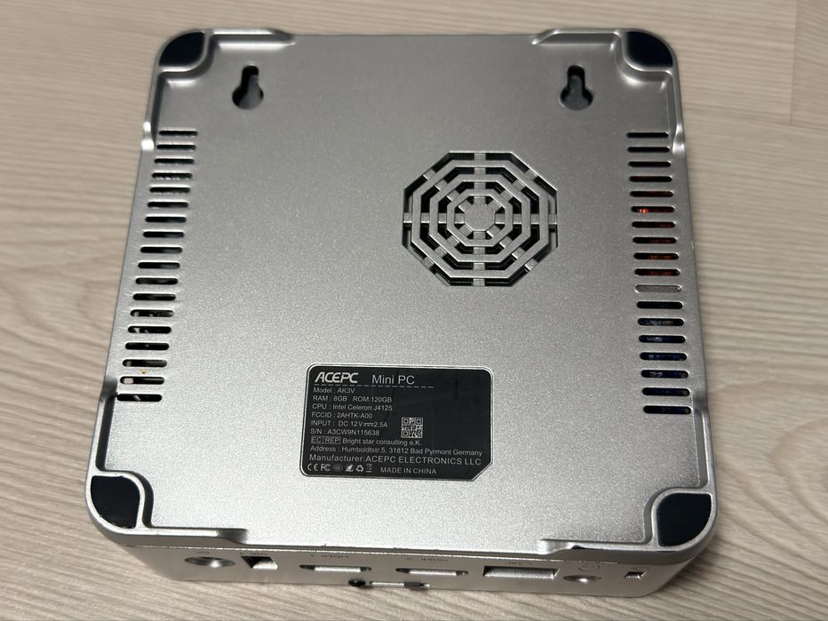 MiniPC 8GB ram 120GB ssd