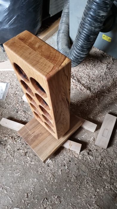 Suport sticle vin lemn masiv