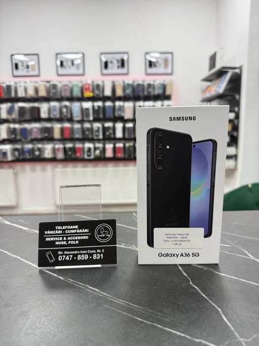 Samsung Galaxy A36 | 128Gb | NOU | Sigilat | Garantie | phonelab.ro