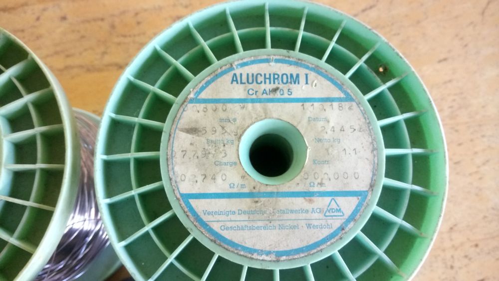 Съпротивителен проводник за изработване на нгреватели Kanthal