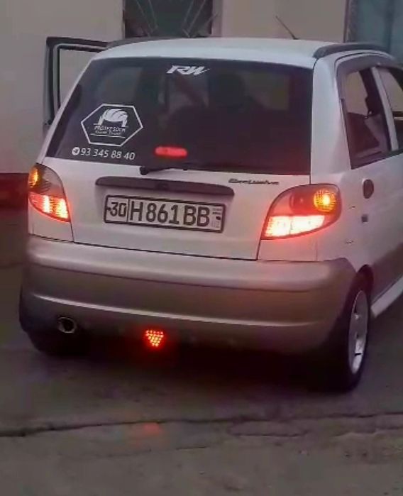 Задний стоп моргающий