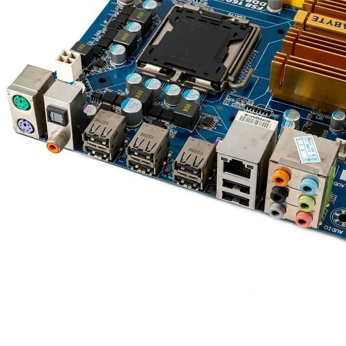 Топовая Материнская плата 775 Socket/Соккет GIGABYTE GA-EP43-DS3L