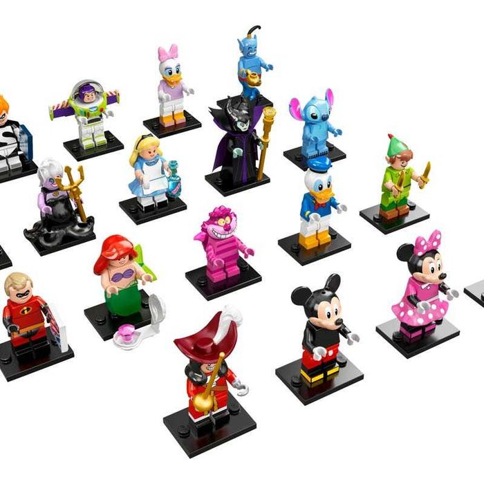 LEGO Minifigures Disney 100, 71038, пълна колекция, минифигури Дисни