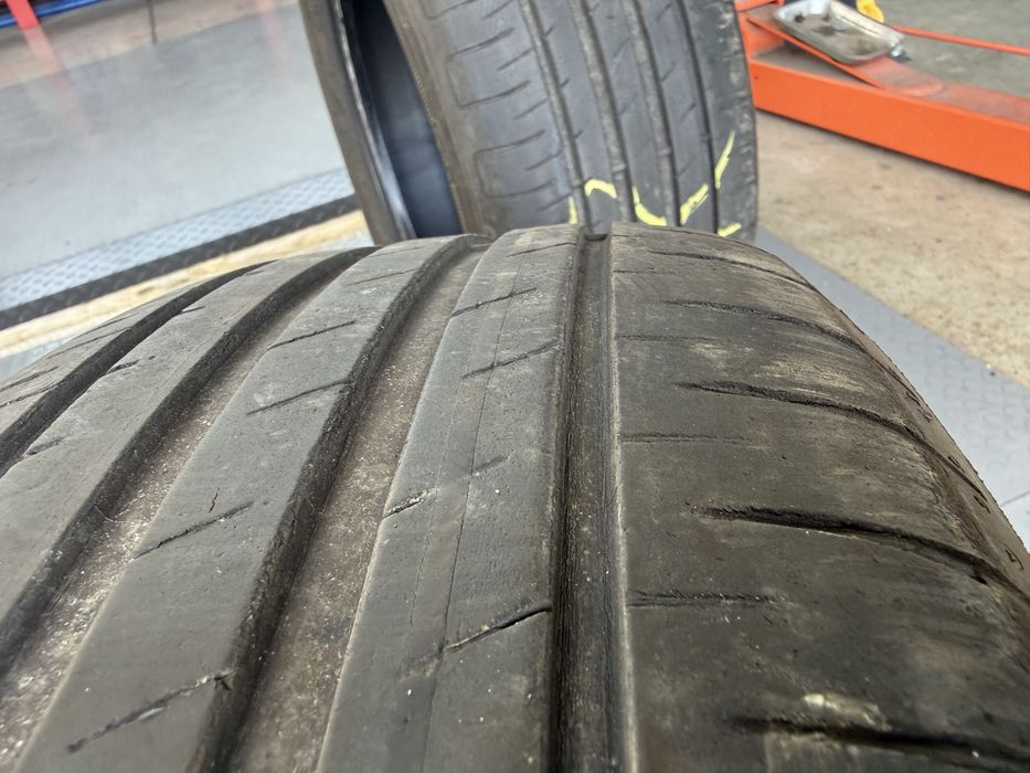 4бр. ОТЛИЧНИ Летни Гуми С Борд 215/55R/17 -GOODYEAR- DOT:1020- 6.6мм.+5.3мм. *120€ за 4бр.*